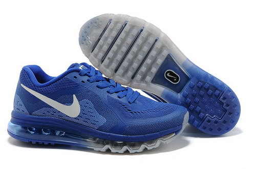 Air Max 2014 Shoes Navy Blue White Closeout